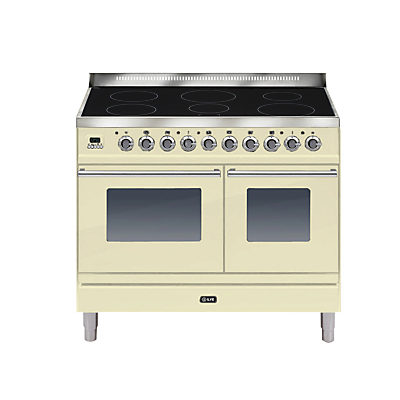 ILVE PDWI100E3 Roma Freestanding Induction Range Cooker Cream ILVE PDWI100E3 Roma Freestanding Induction Range Cooker Cream